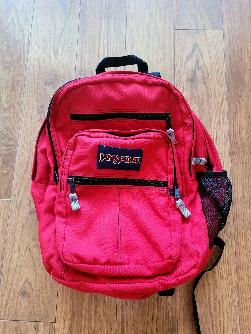 Jansport Red Everyday Backpack with Front Pocket